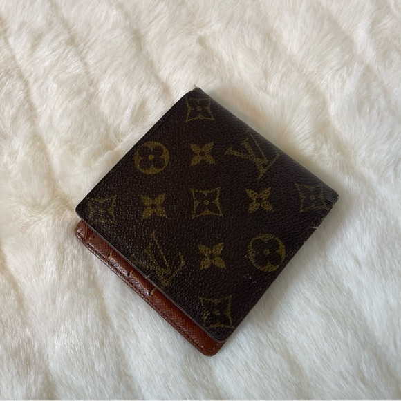 LOUIS VUITTON Porteuille Marco compact wallet vintage men’s bifold - Picture 11 of 16